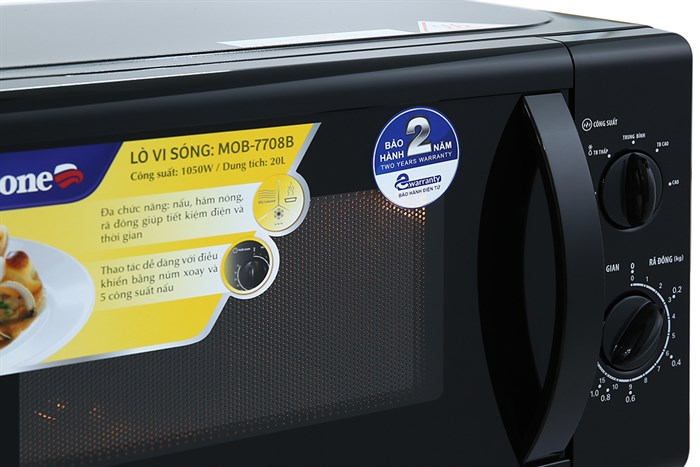 Lò vi sóng BlueStone MOB-7708B 20 lít Màu Đen