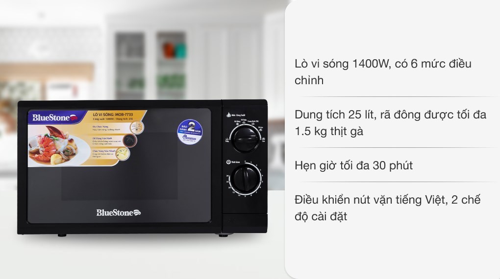 Lò vi sóng BlueStone MOB-7733 25 lít