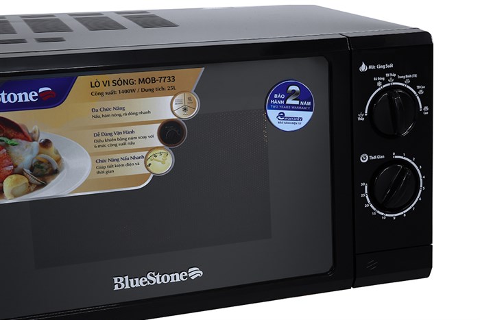 Lò vi sóng BlueStone MOB-7733 25 lít Màu Đen