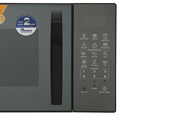 Lò vi sóng có nướng BlueStone MOB-7833 25 lít Màu Đen