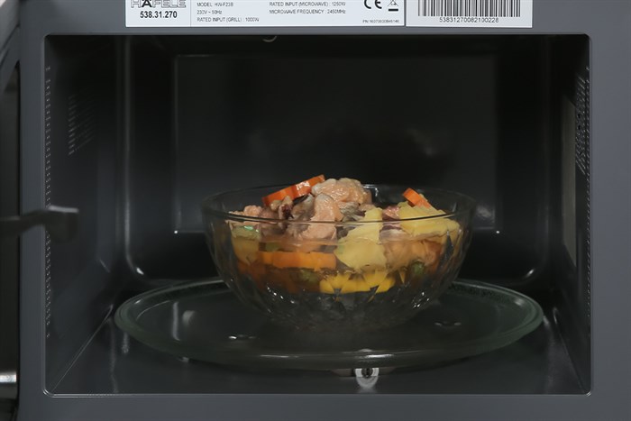 Lò vi sóng có nướng Hafele HW-F23B (538.31.270) 23 lít Màu Đen