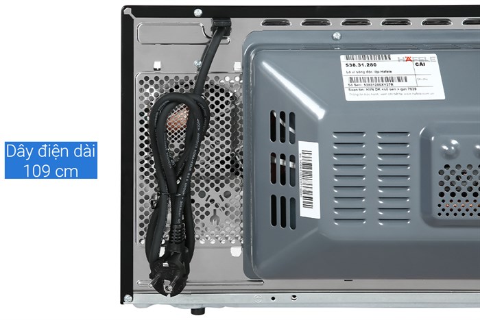 Lò vi sóng có nướng Hafele HW-F30A (538.31.280) 28 lít Màu Đen