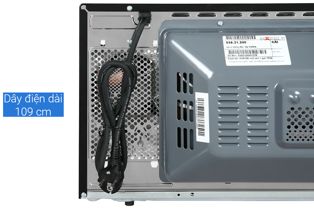 Lò vi sóng có nướng Hafele HW-F30A (538.31.280) 28 lít Màu Đen