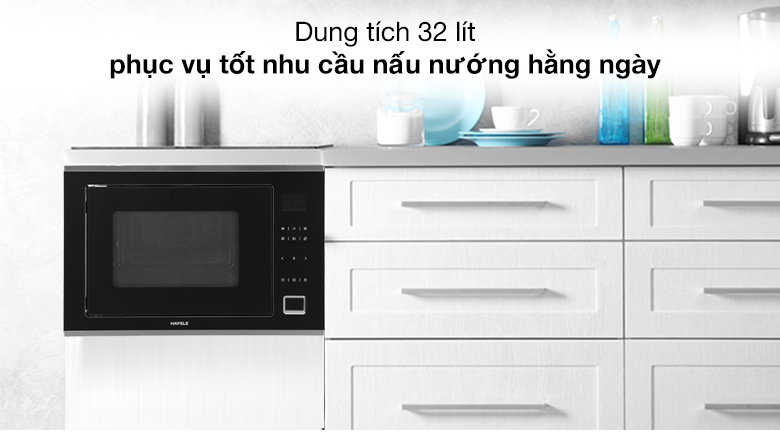 Dung tích - Lò vi sóng lắp âm Hafele HM-B38C (538.01.111) 32 lít