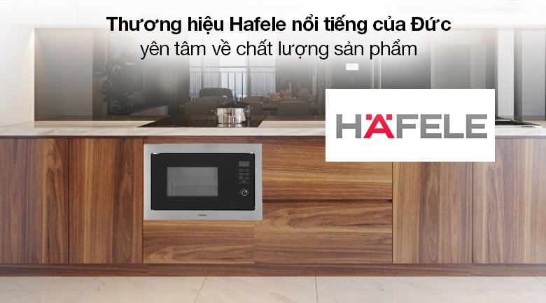 Lò vi sóng có nướng lắp âm Hafele HM-B38A (535.34.000) 25 lít