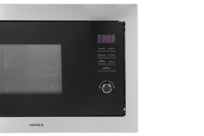 Lò vi sóng có nướng lắp âm Hafele HM-B38A (535.34.000) 25 lít Màu Xám
