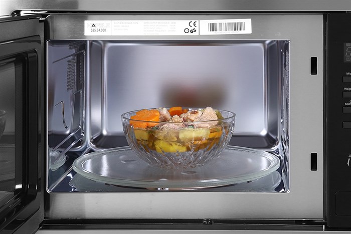 Lò vi sóng có nướng lắp âm Hafele HM-B38A (535.34.000) 25 lít Màu Xám