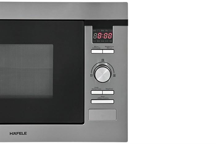 Lò vi sóng có nướng lắp âm Hafele HM-B38D (538.31.200) 25 lít Màu Xám