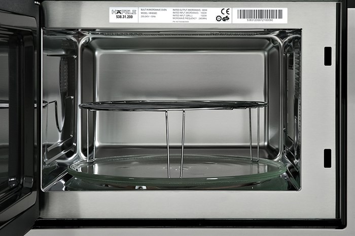 Lò vi sóng có nướng lắp âm Hafele HM-B38D (538.31.200) 25 lít Màu Xám