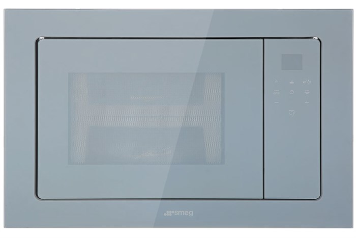 Lò vi sóng có nướng lắp âm Smeg FMI120S2 20 lít (536.34.192) Màu Xám