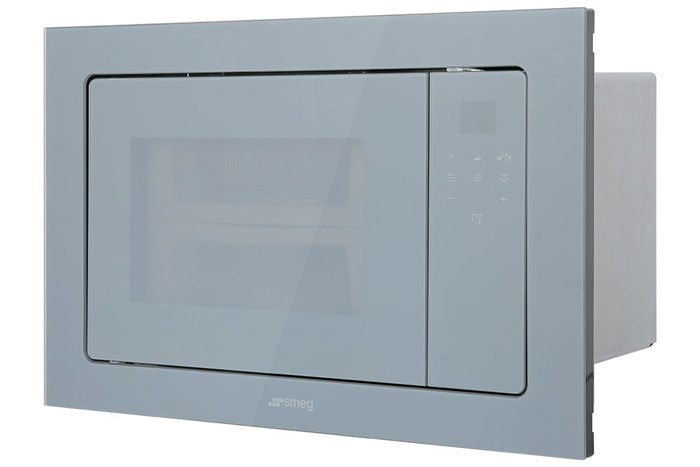 Lò vi sóng có nướng lắp âm Smeg FMI120S2 20 lít (536.34.192) Màu Xám