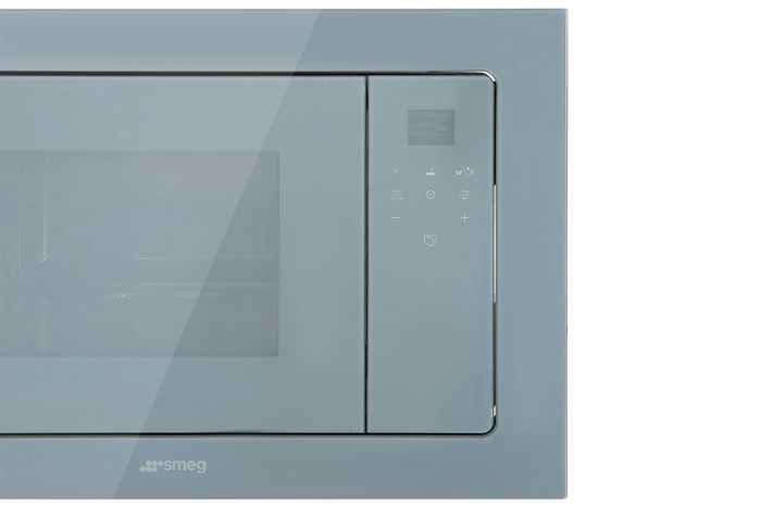 Lò vi sóng có nướng lắp âm Smeg FMI120S2 20 lít (536.34.192) Màu Xám