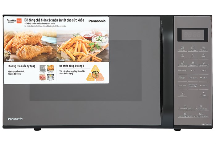 Lò vi sóng có nướng Panasonic NN-CT66MBYUE 27 lít Màu Đen