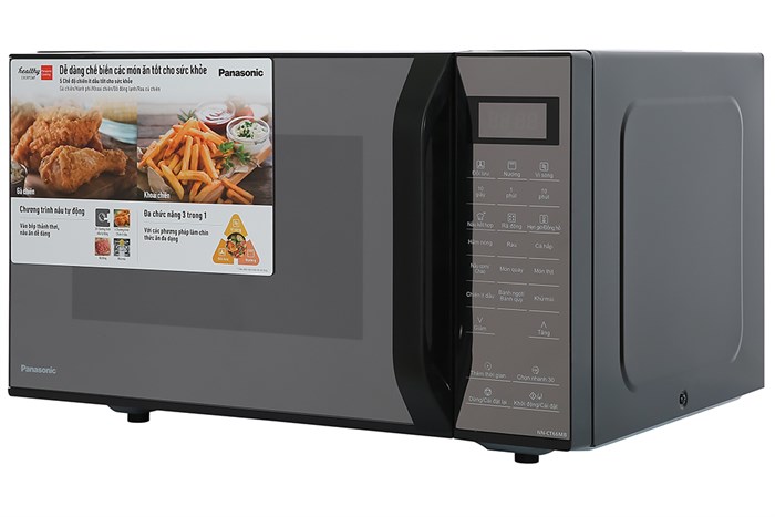 Lò vi sóng có nướng Panasonic NN-CT66MBYUE 27 lít Màu Đen