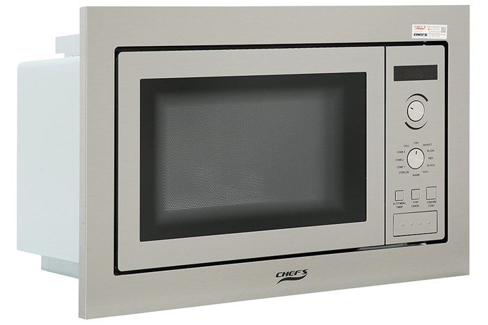 Lò vi sóng có nướng lắp âm Chef's EH-MW801S 25 lít Màu Bạc Inox