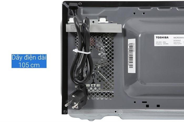 Lò vi sóng Toshiba MWP-MM20P(BK) 20 lít Màu Đen