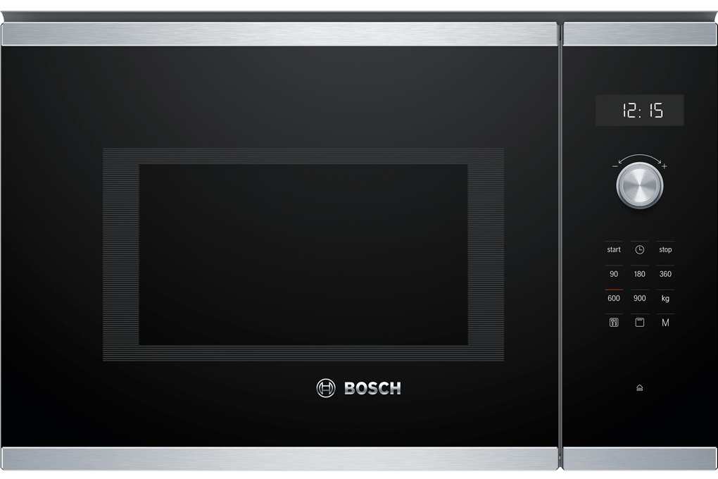 Lò vi sóng có nướng lắp âm Bosch HMH.BEL554MS0B 25 lít Màu Đen