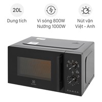 Lò vi sóng có nướng Electrolux EMG20K22B 20 lít