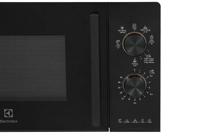 Lò vi sóng có nướng Electrolux EMG20K22B 20 lít Màu Đen