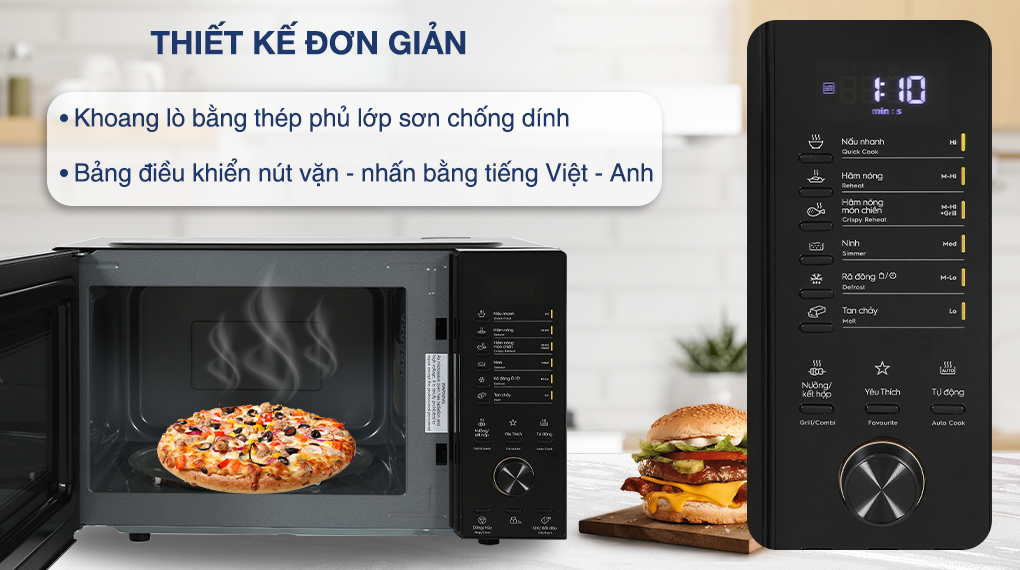 Thiết kế lò đơn giản, an toàn