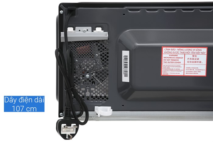 Lò vi sóng có nướng Panasonic NN-GT35NBYUE 24 lít Màu Đen