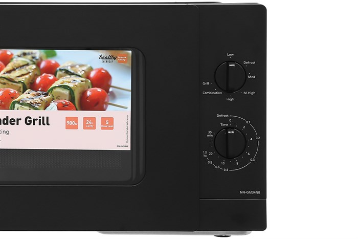 Lò vi sóng có nướng Panasonic NN-GM34NBYUE 24 lít Màu Đen