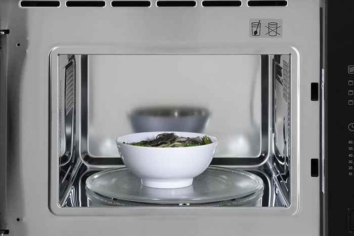 Lò vi sóng có nướng lắp âm Bosch BEL520MS0K 20 lít Màu Đen