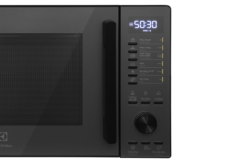 Lò vi sóng có nướng Electrolux EMG25D22BM 25 lít Màu Đen