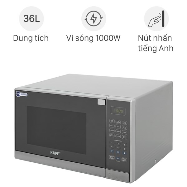 Lò vi sóng KAFF KF-EM036ALMW 36 lít - giá tốt, có trả góp