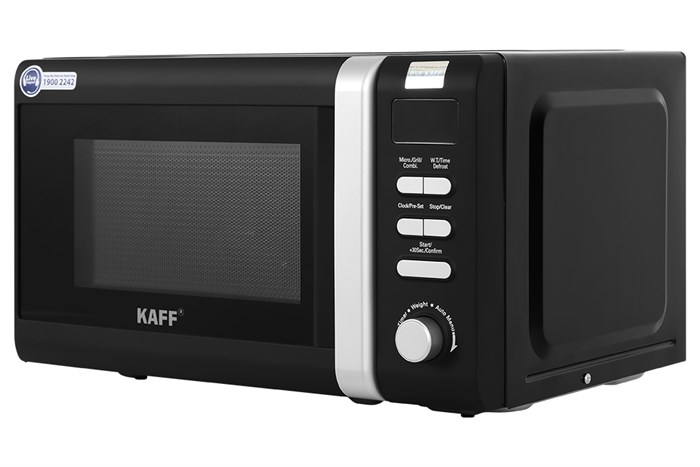 Lò vi sóng có nướng KAFF KF-AM825TB 25 lít Màu Đen