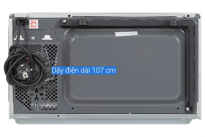 Lò vi sóng có nướng Sharp R-G211TV-SL 21 lít Màu Bạc