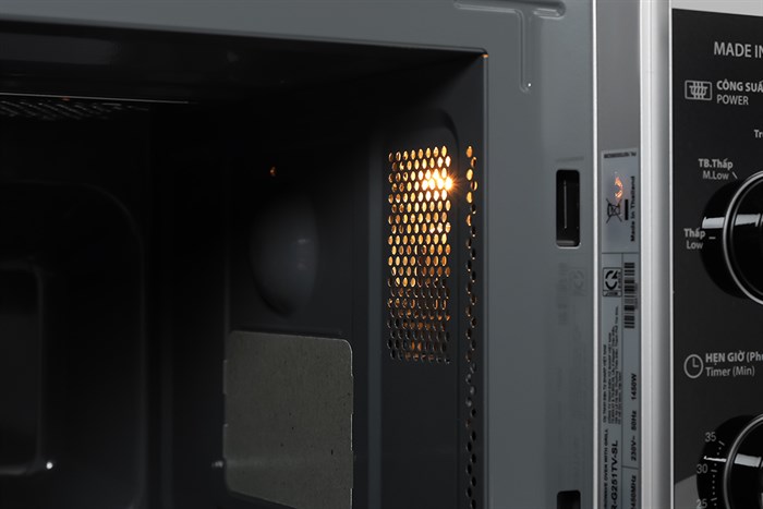 Lò vi sóng có nướng Sharp R-G251TV-SL 25 lít Màu Bạc