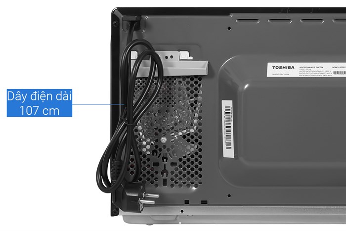 Lò vi sóng Toshiba MW3-MM25PE(BK) 25 lít Màu Đen