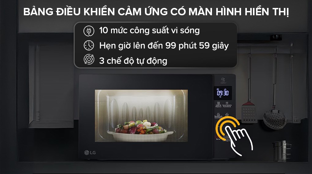 Lò vi sóng LG MS2032GAS 20 lít