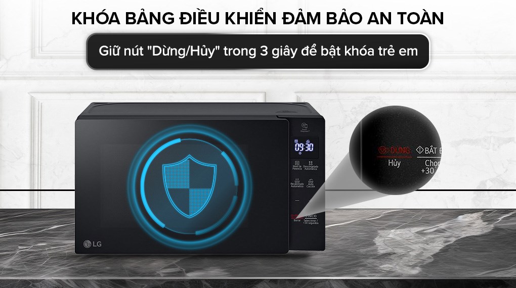 Lò vi sóng LG MS2032GAS 20 lít