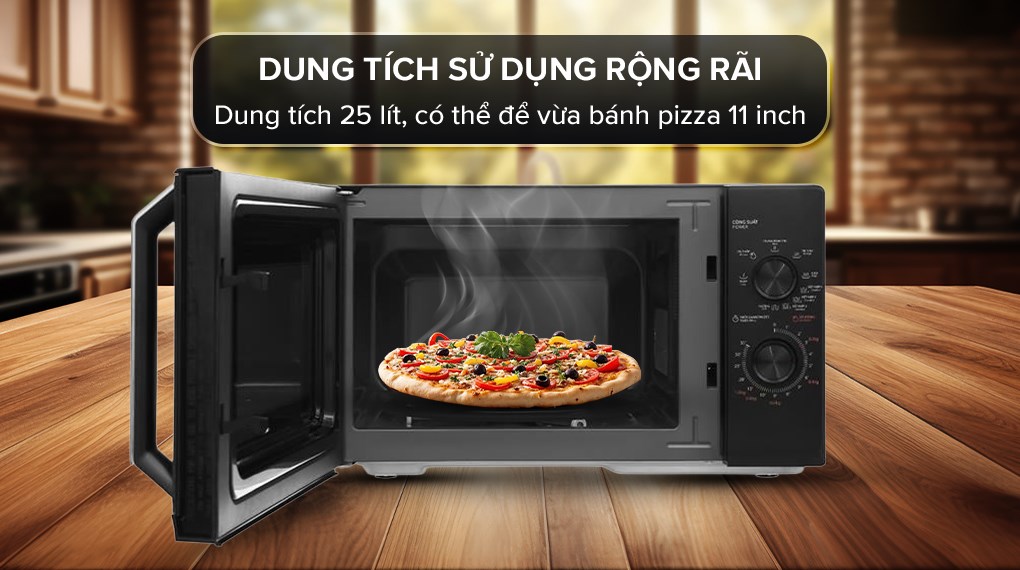 Lò vi sóng có nướng Toshiba MW3-MG25PE(BK) 25 lít