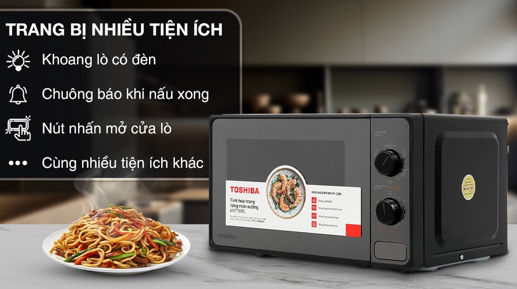 Lò vi sóng có nướng Toshiba MM2-MG20PE(BM)VN 20 lít