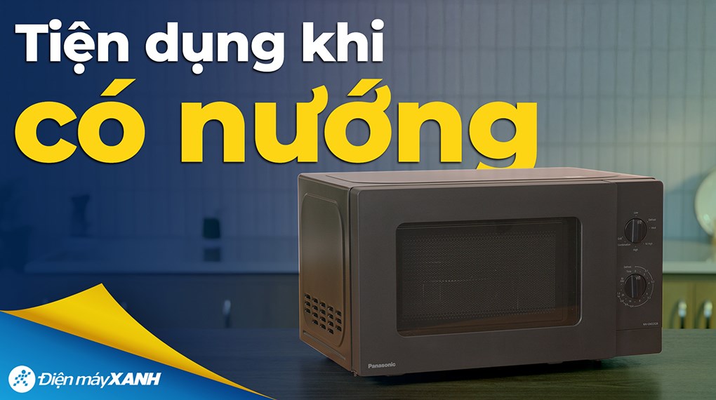 Lò vi sóng có nướng Panasonic NN-GM22QBYUE 20 lít