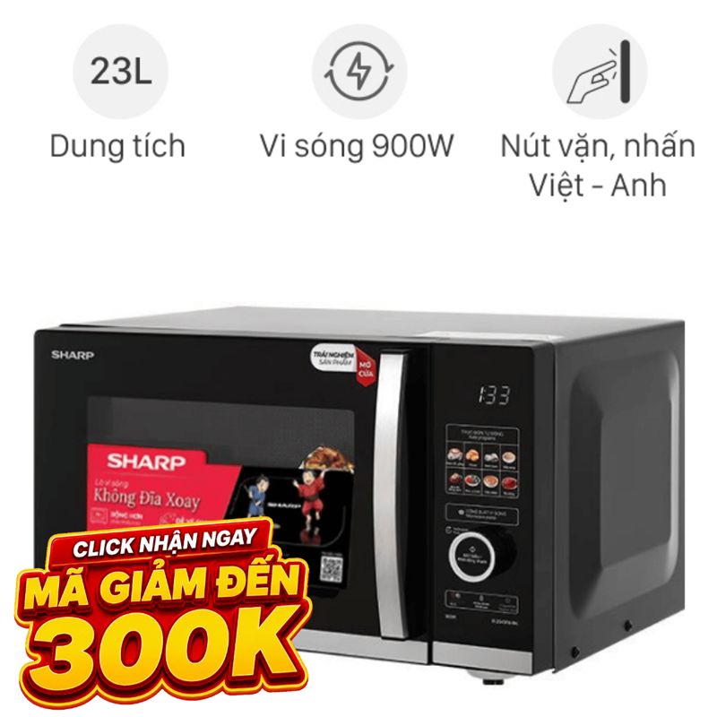 Lò vi sóng Sharp R-2343FB-BK