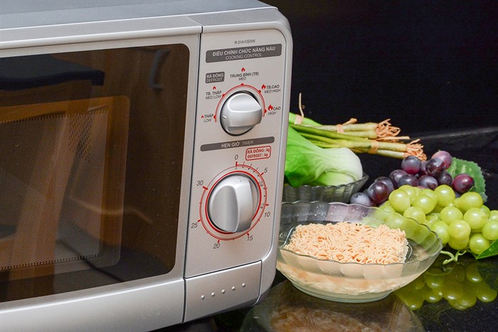 Lò vi sóng Sharp R-21A1(S)VN 22 lít Màu Xám