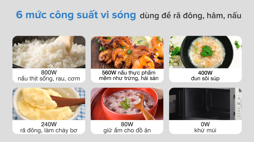 Lò vi sóng có nướng Sharp R-678VN(S) 20 lít - 9