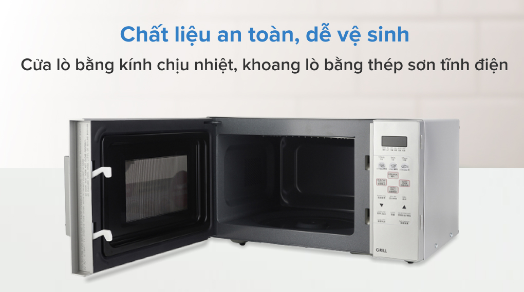 Lò vi sóng có nướng Sharp R-678VN(S) 20 lít - 19
