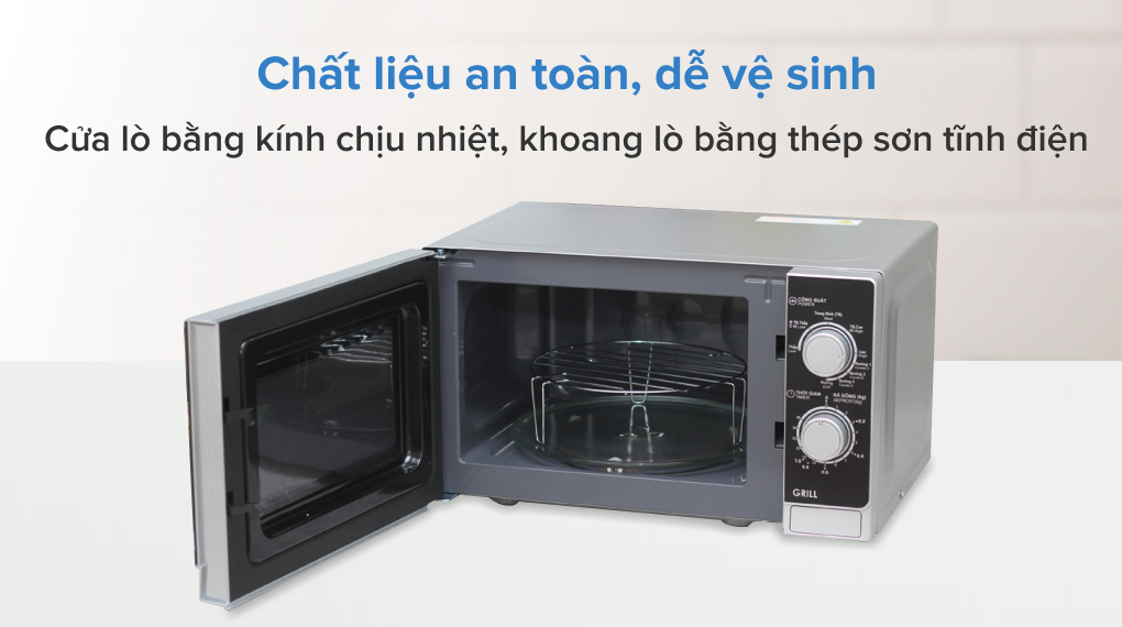 Lò vi sóng có nướng Sharp R-G222VN-S 20 lít - 16