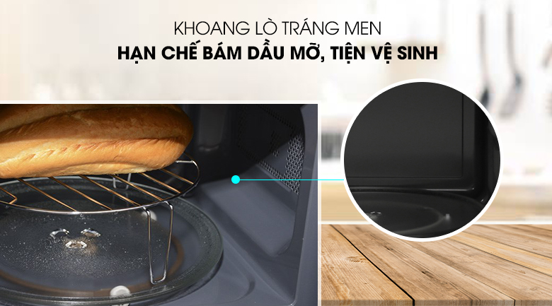 Lò vi sóng có nướng Sharp R-G222VN-S 20 lít - 17