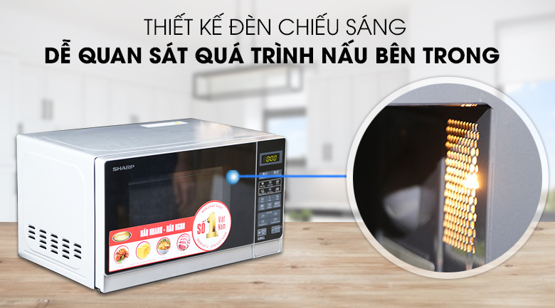 Lò vi sóng có nướng Sharp R-G272VN-S 20 lít - 17
