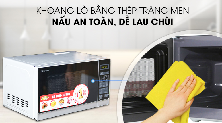 Lò vi sóng có nướng Sharp R-G272VN-S 20 lít - 9