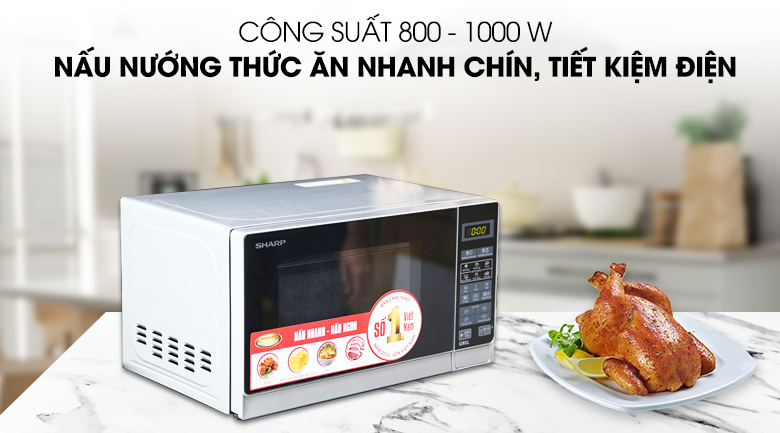 Lò vi sóng có nướng Sharp R-G272VN-S 20 lít - 7