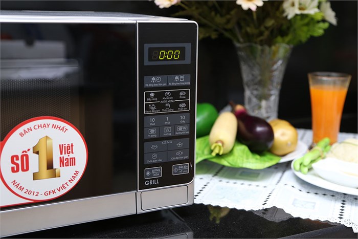 Lò vi sóng có nướng Sharp R-G272VN-S 20 lít Màu Bạc