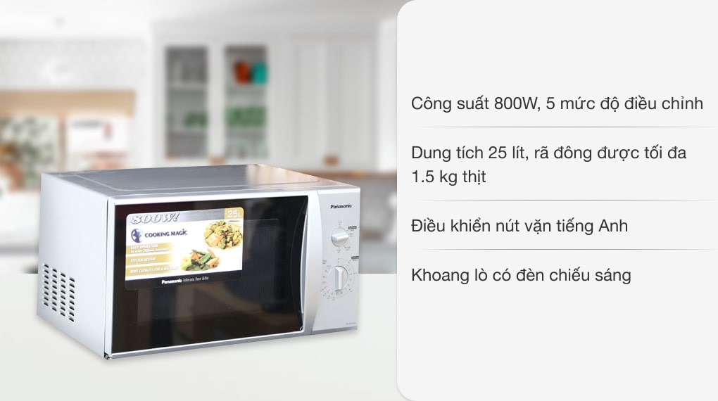 Lò vi sóng Panasonic NN-SM332MYUE 25 lít