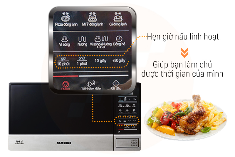 Lò vi sóng Samsung 23 lít GE83DST-T1/XSV